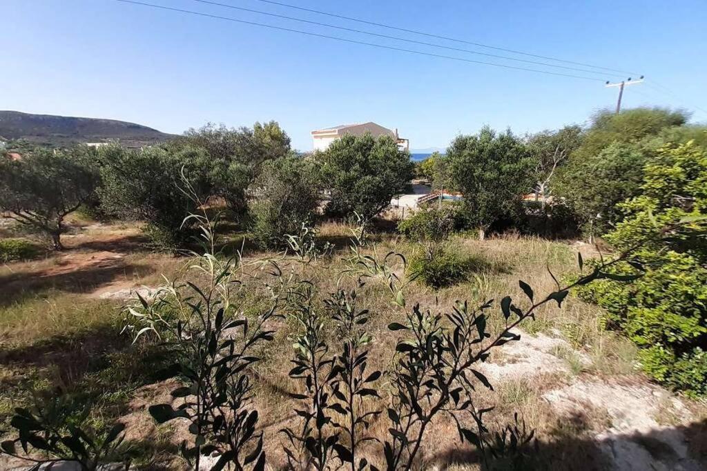 Elafonisos Detached House In Quiet Olive Grove, Starlink Internet & Smart Projector! Villa Luaran gambar